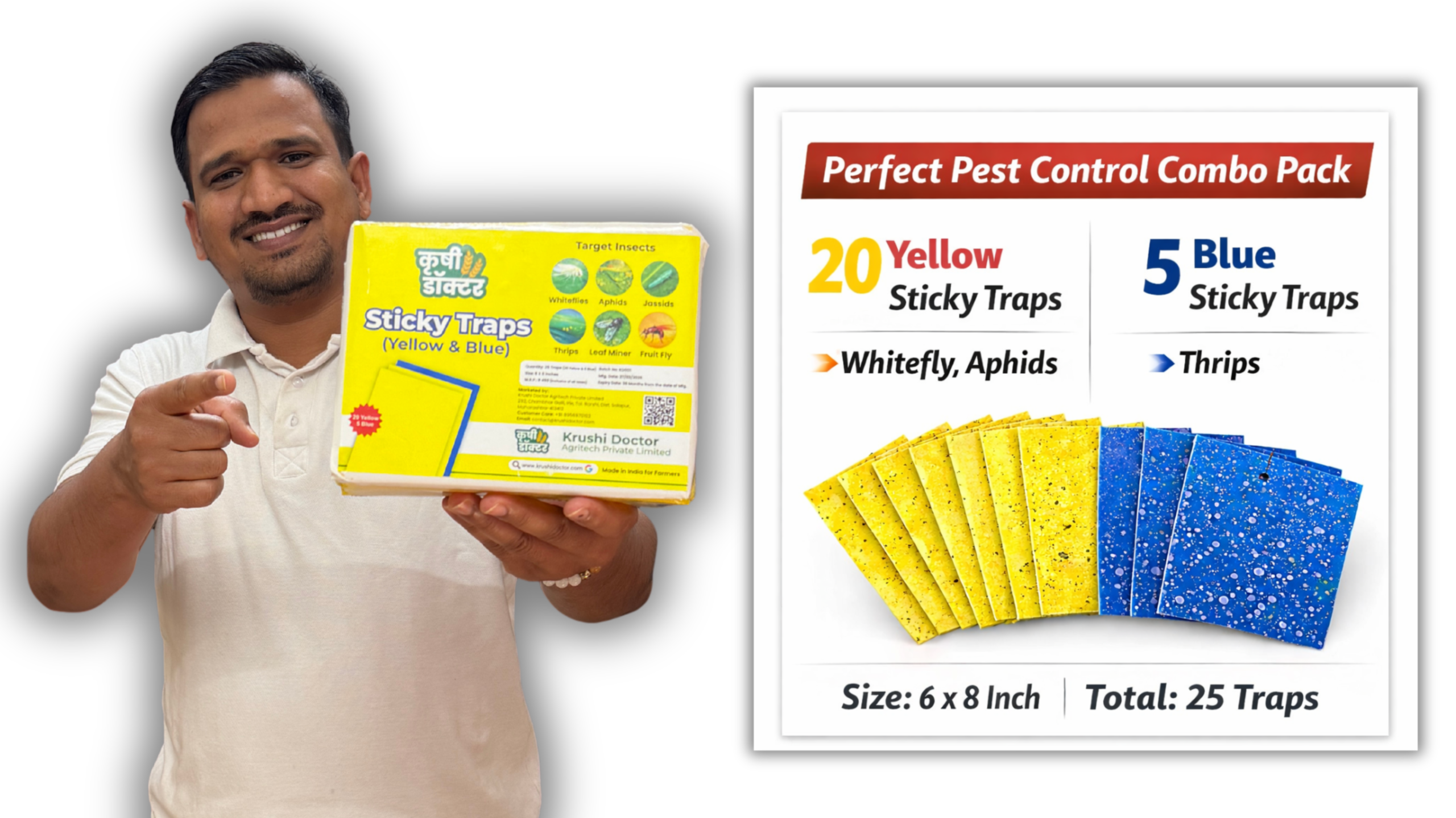 Krushi Doctor Sticky Traps